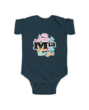 Mia - "Hi, my name is Mia..." in an Infant Fine Jersey Bodysuit