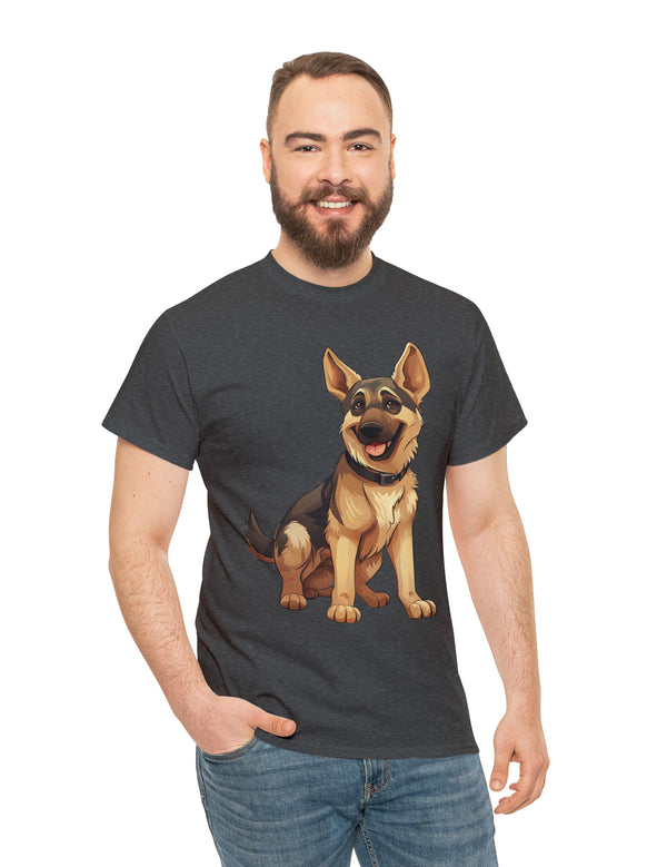 Show off your love for German Shepherds with this great looking, super comfy, t-shirt!