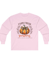 Farm Fresh Pumpkins in an Ultra Cotton Long Sleeve Tee