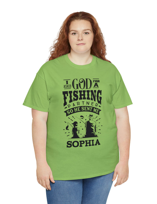 Sophia - I asked God for a fishing partner and He sent me Sophia.