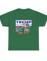 Don't Just Walk to the Polls,...RUN! T-Shirt with Granddad running to cast his vote for...