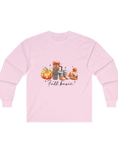 Fall Basics include Pumpkins, Hot Cocoa, Boots, and more in this Ultra Cotton Long Sleeve Tee