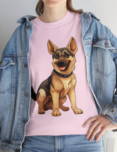 Show off your love for German Shepherds with this great looking, super comfy, t-shirt!