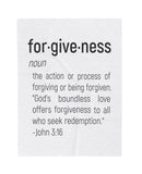 Forgiveness - Velveteen Plush Blanket