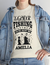 Amelia - I asked God for a fishing partner and He sent me Amelia.