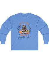 Just a Girl (or Raccoon) Who Loves Pumpkin Spice in an Ultra Cotton Long Sleeve Tee