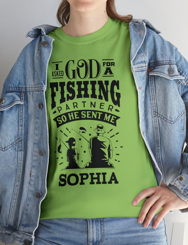 Sophia - I asked God for a fishing partner and He sent me Sophia.