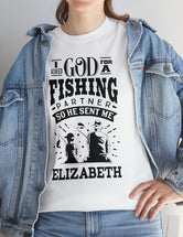 Elizabeth - I asked God for a fishing partner and He sent me Elizabeth.