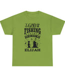 Elijah - I asked God for a fishing partner and He sent me Elijah.