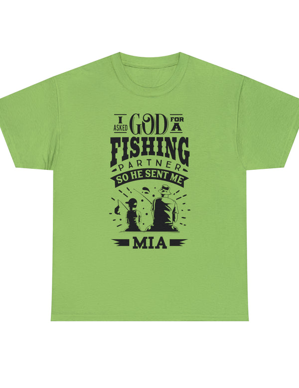 Mia - I asked God for a fishing partner and He sent me Mia.