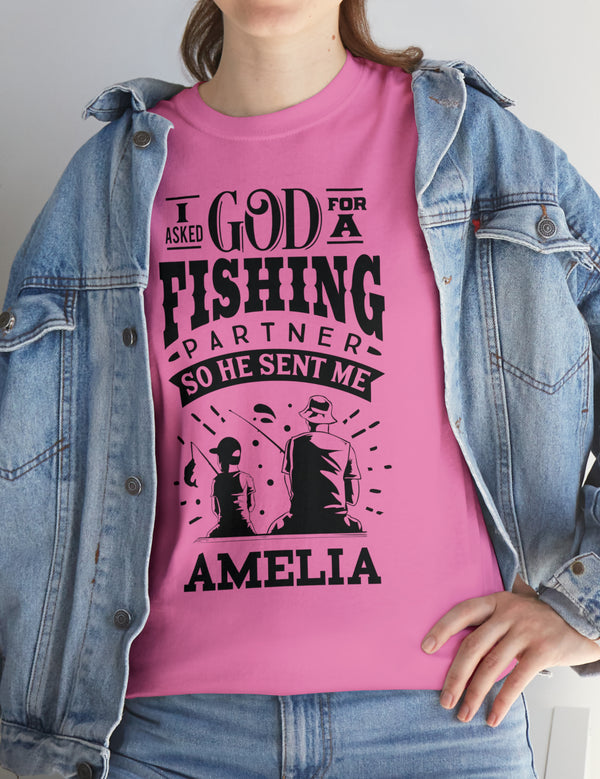 Amelia - I asked God for a fishing partner and He sent me Amelia.