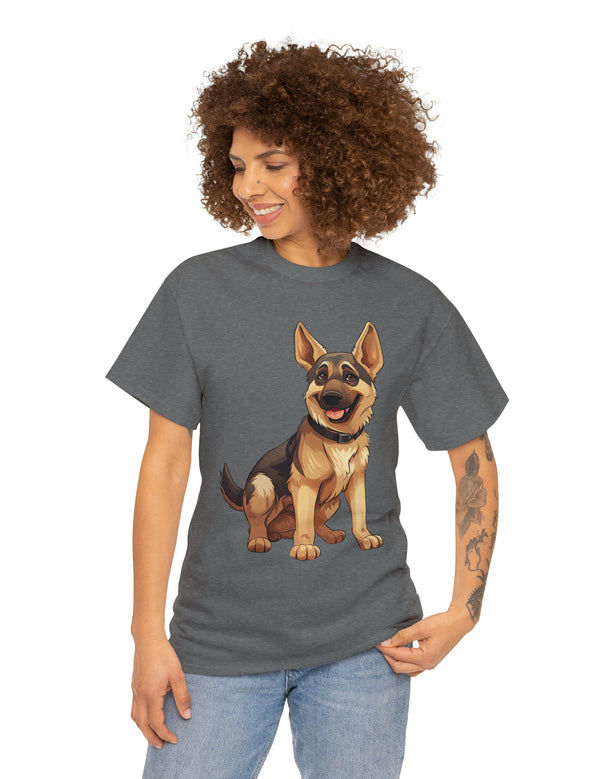 Show off your love for German Shepherds with this great looking, super comfy, t-shirt!