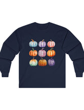 A Variety of Pumpkins in this Ultra Cotton Long Sleeve Tee