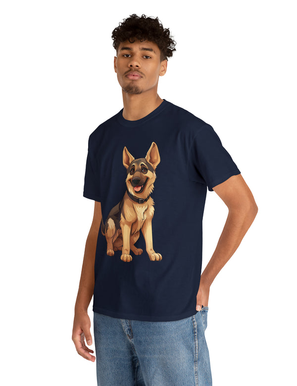 Show off your love for German Shepherds with this great looking, super comfy, t-shirt!