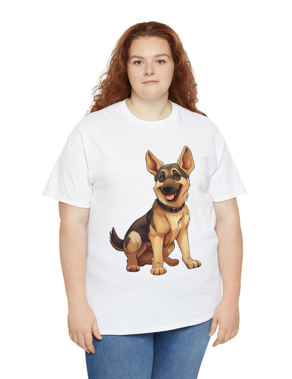 Show off your love for German Shepherds with this great looking, super comfy, t-shirt!