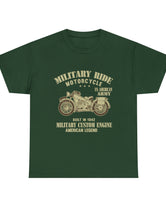 Retro Military Style Motorcycle Tee