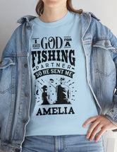 Amelia - I asked God for a fishing partner and He sent me Amelia.