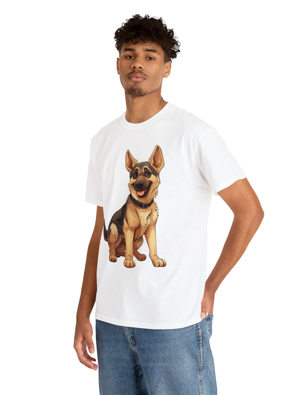 Show off your love for German Shepherds with this great looking, super comfy, t-shirt!