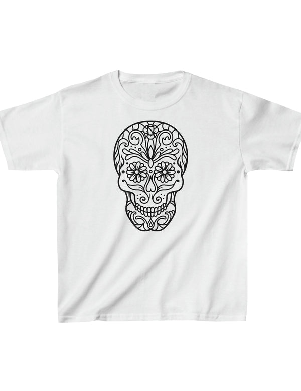 Kid's Skull T-Shirt, durable and super comfy.