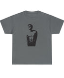 "Muscular Young Man" in a Unisex Heavy Cotton Tee