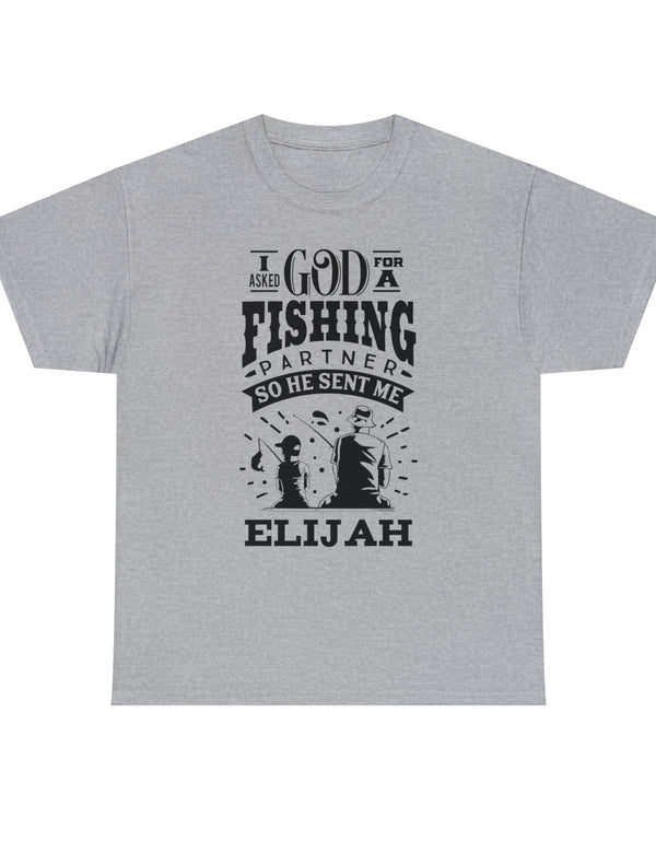 Elijah - I asked God for a fishing partner and He sent me Elijah.