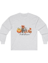 Fall Basics include Pumpkins, Hot Cocoa, Boots, and more in this Ultra Cotton Long Sleeve Tee