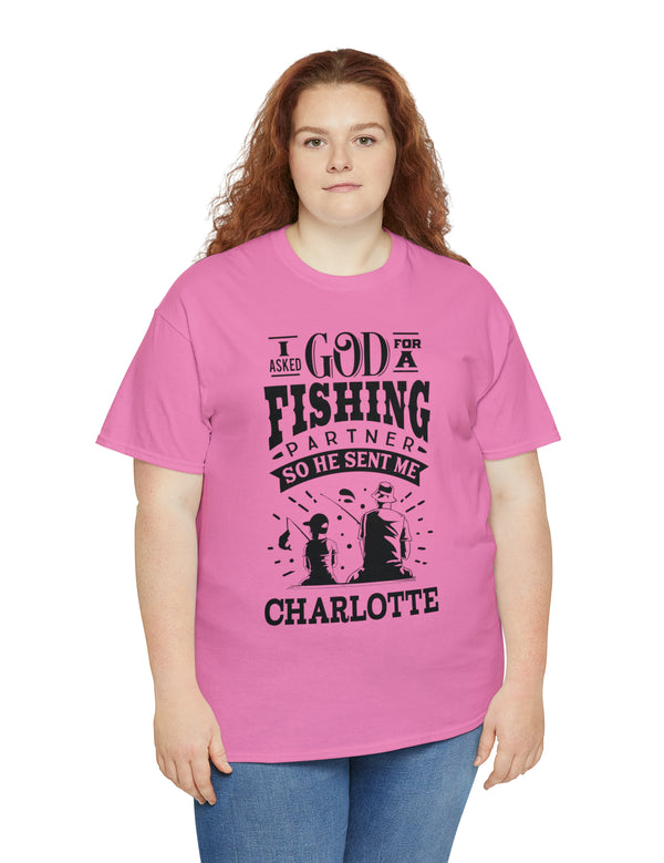 Charlotte - I asked God for a fishing partner and He sent me Charlotte.