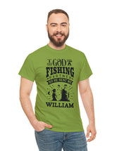 William - I asked God for a fishing partner and He sent me William.