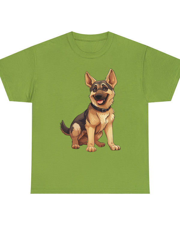 Show off your love for German Shepherds with this great looking, super comfy, t-shirt!