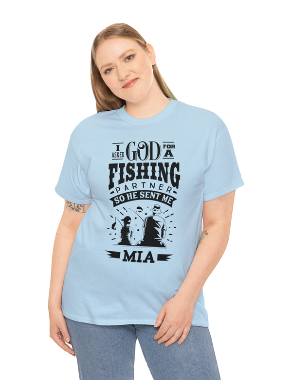 Mia - I asked God for a fishing partner and He sent me Mia.