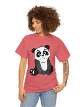 Panda in a super comfortable cotton t-shirt