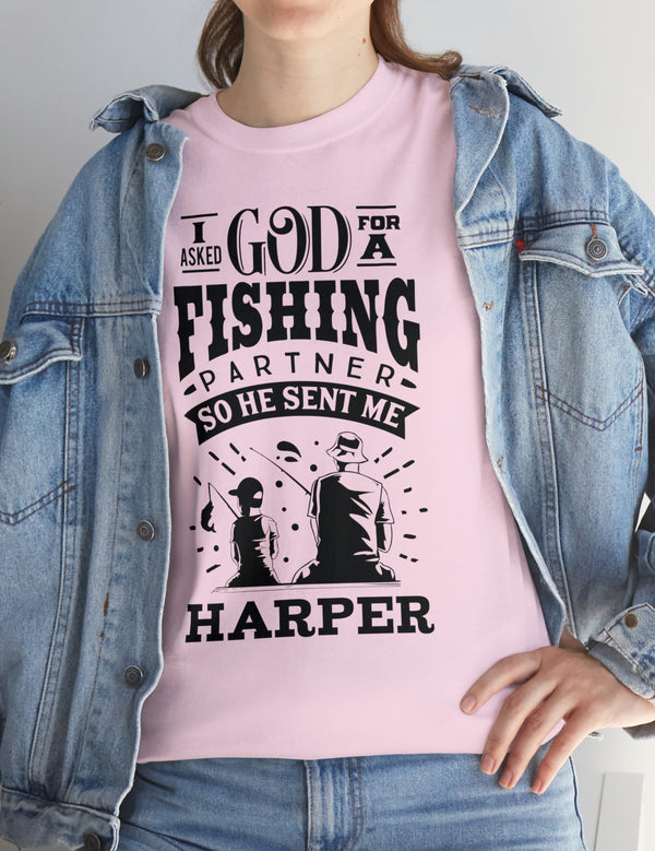 Harper - I asked God for a fishing partner and He sent me Harper.