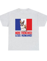 More Frenchies, Less Humans in this Heavy Cotton Tee