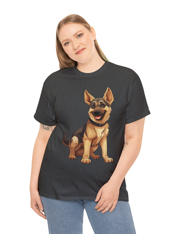 Show off your love for German Shepherds with this great looking, super comfy, t-shirt!