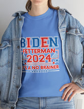 Biden-Fetterman Campaign Ticket - It's A No-Brainer!