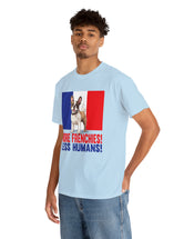 More Frenchies, Less Humans in this Heavy Cotton Tee