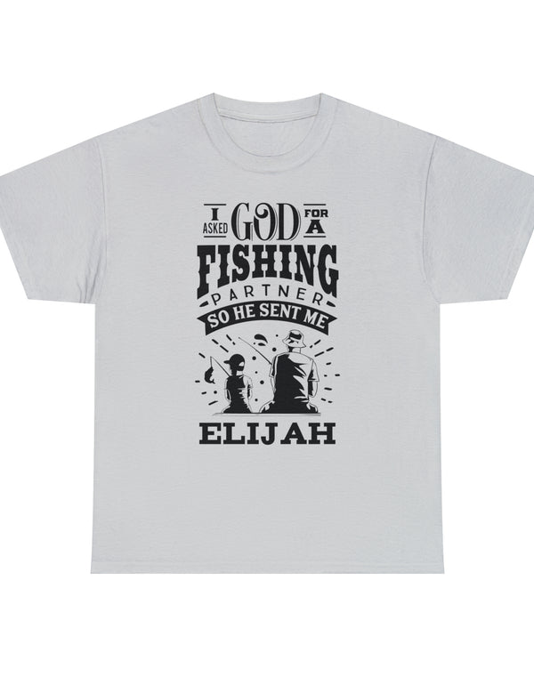 Elijah - I asked God for a fishing partner and He sent me Elijah.