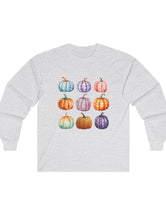 A Variety of Pumpkins in this Ultra Cotton Long Sleeve Tee