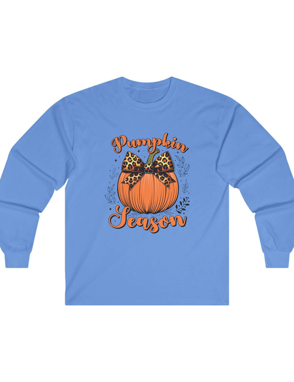 Pumpkin Season can be your Favorite Season in this Ultra Cotton Long Sleeve Tee