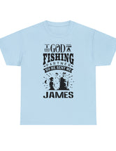 James - I asked God for a fishing partner and He sent me James.