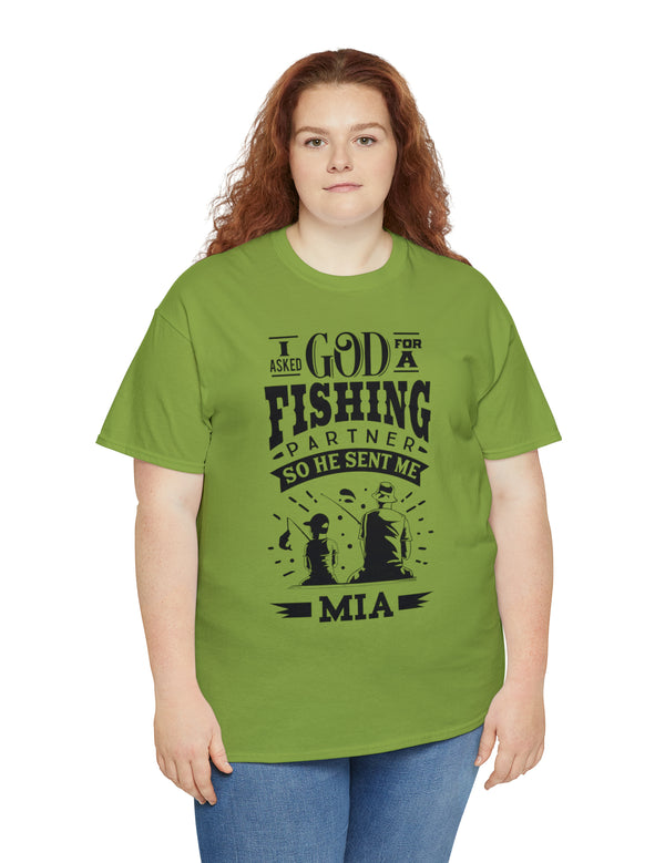 Mia - I asked God for a fishing partner and He sent me Mia.