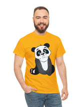 Panda in a super comfortable cotton t-shirt