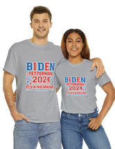 Biden-Fetterman Campaign Ticket - It's A No-Brainer!