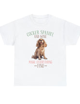 Cocker Spaniel - Cocker Spaniel and Wine make everything Fine!