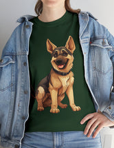 Show off your love for German Shepherds with this great looking, super comfy, t-shirt!