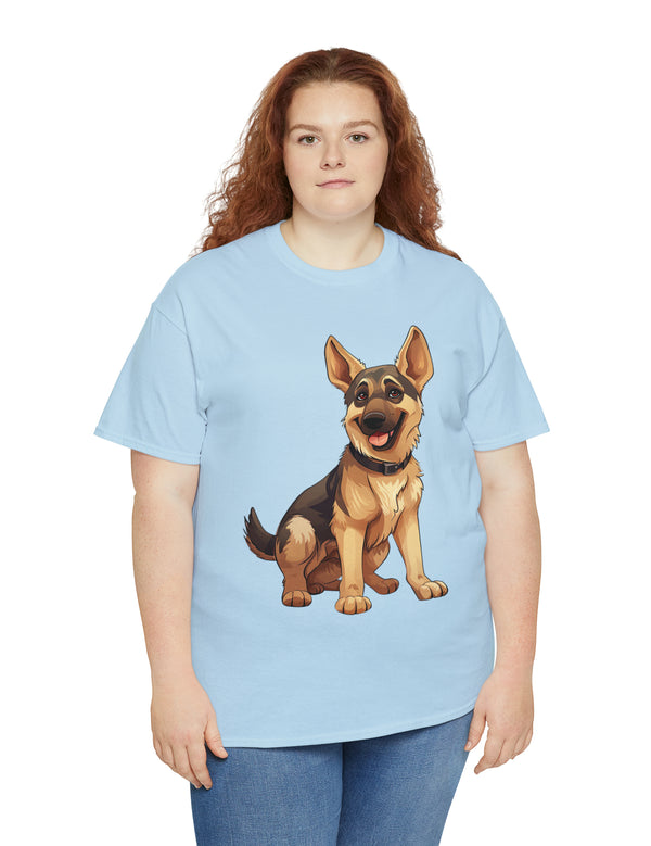 Show off your love for German Shepherds with this great looking, super comfy, t-shirt!