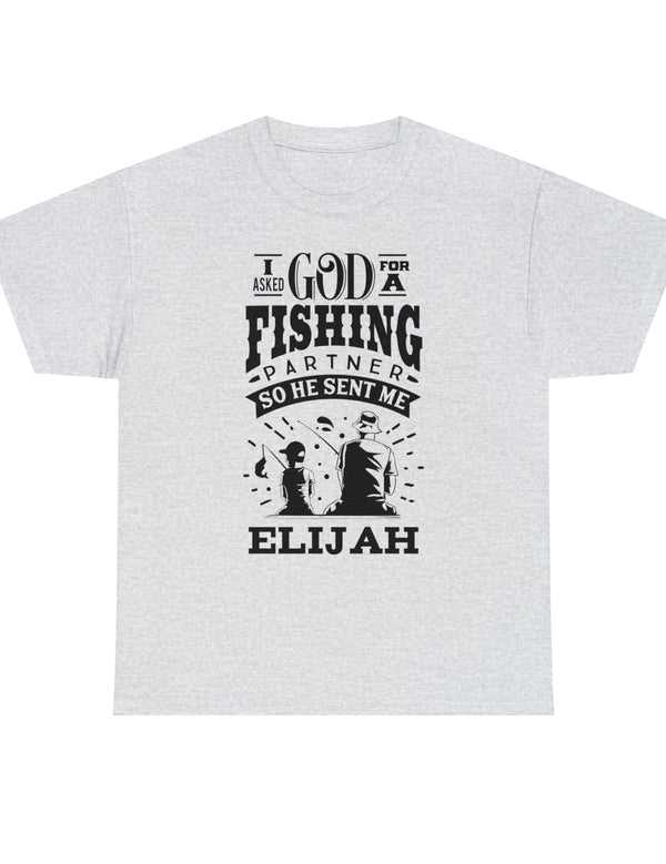 Elijah - I asked God for a fishing partner and He sent me Elijah.