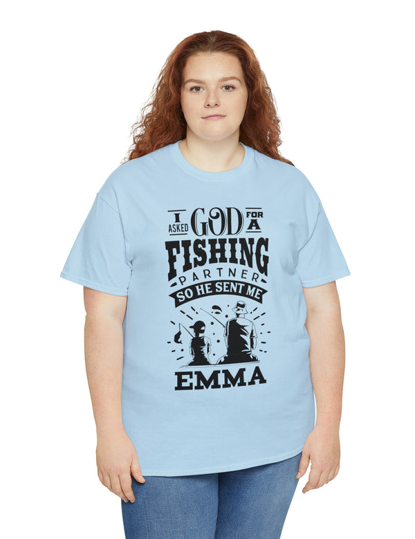 Emma - I asked God for a fishing partner and He sent me Emma.