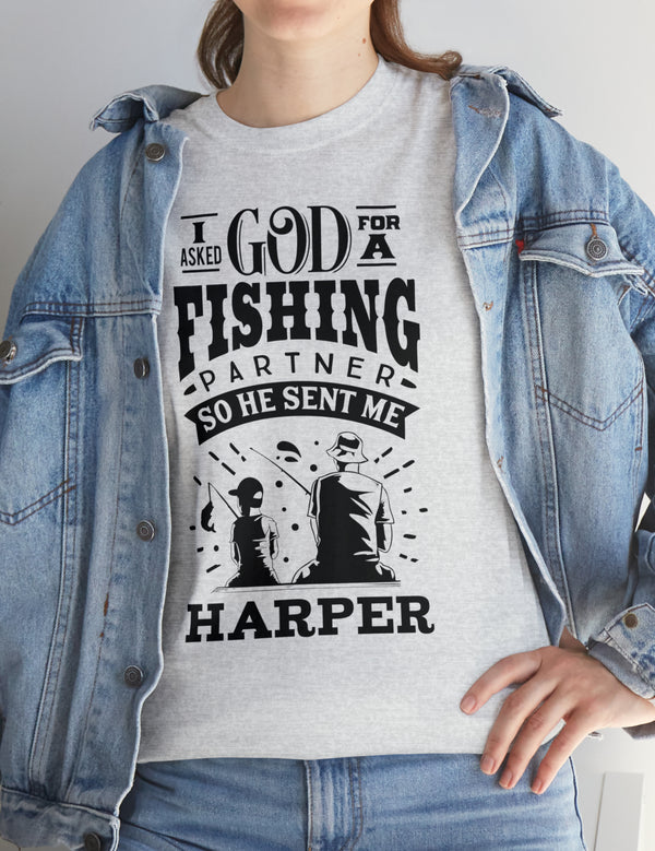 Harper - I asked God for a fishing partner and He sent me Harper.