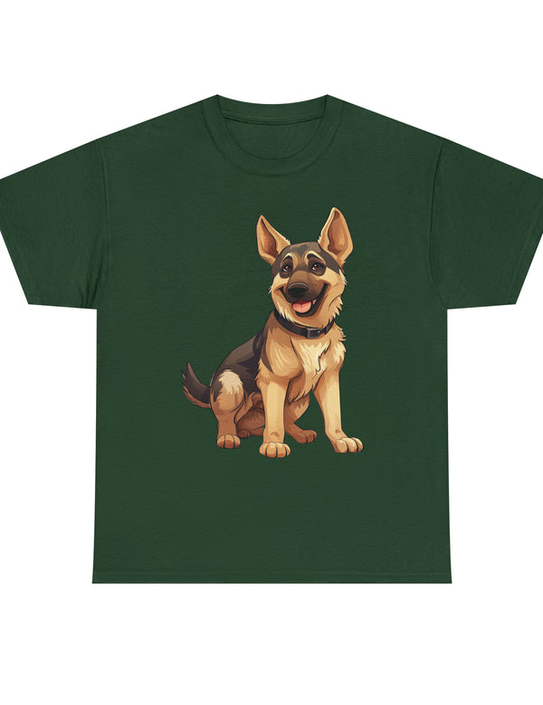 Show off your love for German Shepherds with this great looking, super comfy, t-shirt!